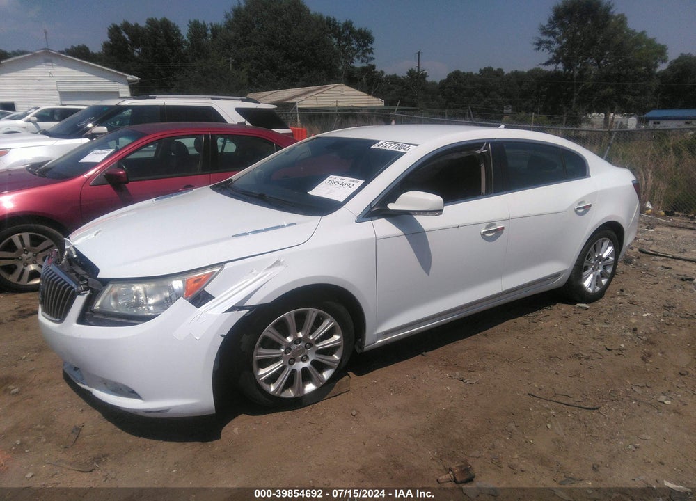 2013 BUICK LACROSSE LEATHER GROUP VIN: 1G4GC5E3XDF237535