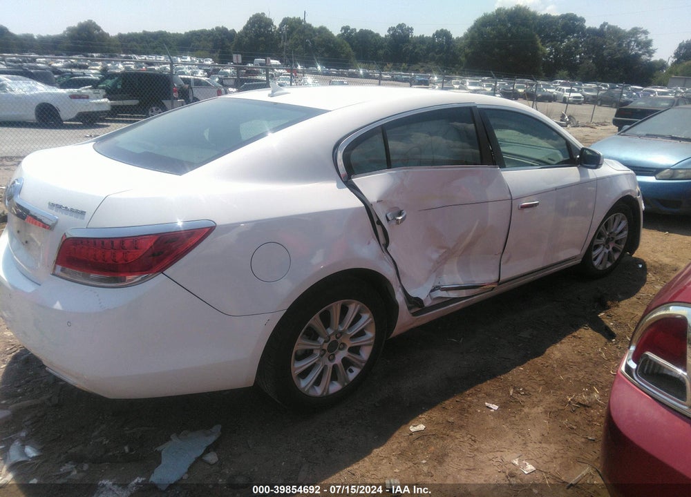 2013 BUICK LACROSSE LEATHER GROUP VIN: 1G4GC5E3XDF237535