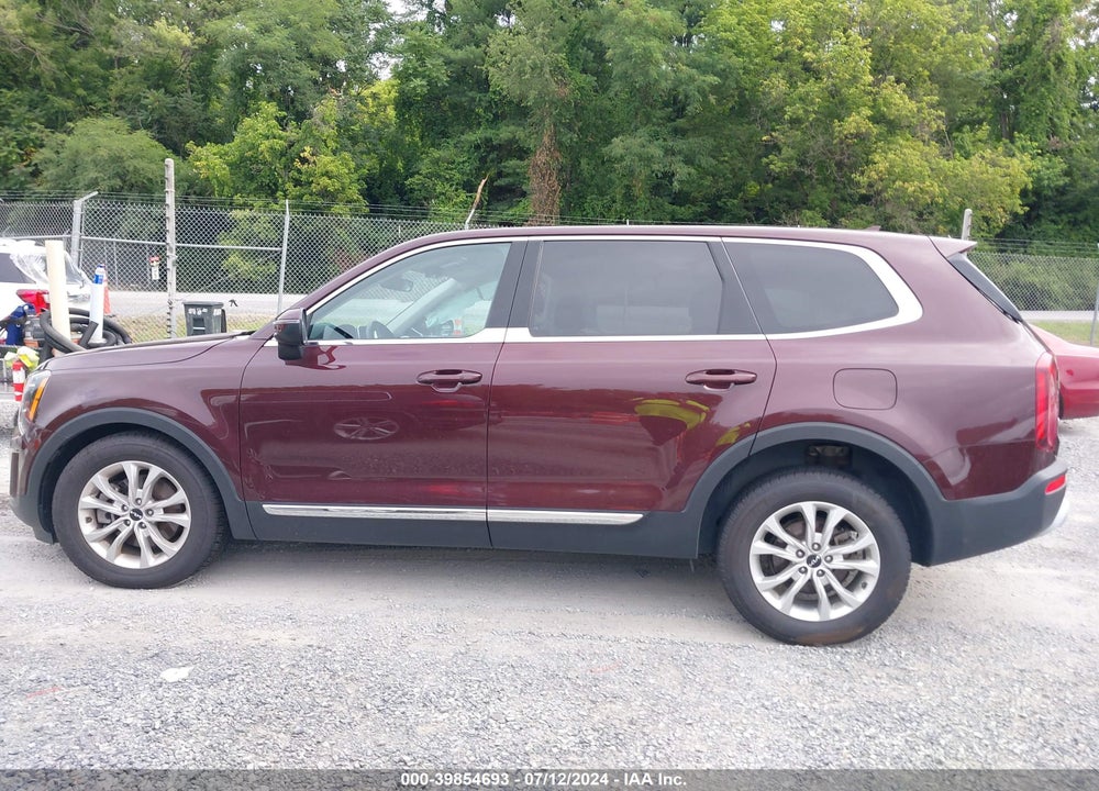 2022 KIA TELLURIDE LX VIN: 5XYP2DHC9NG315069