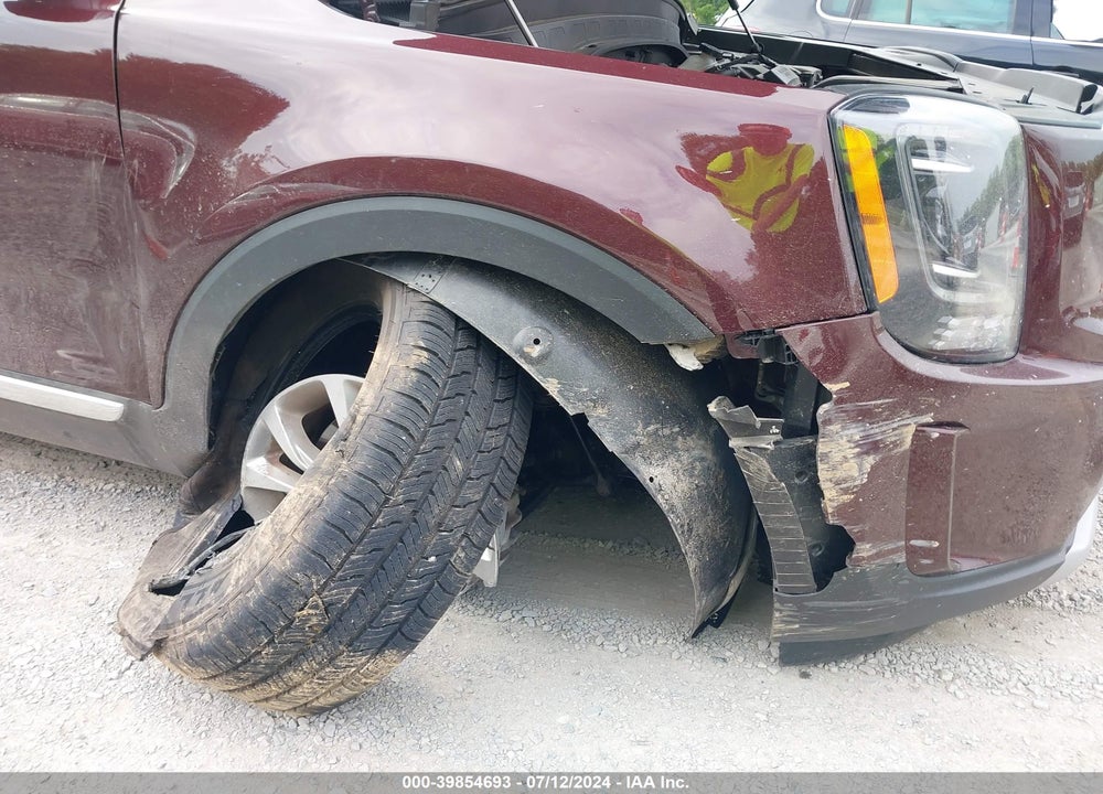 2022 KIA TELLURIDE LX VIN: 5XYP2DHC9NG315069
