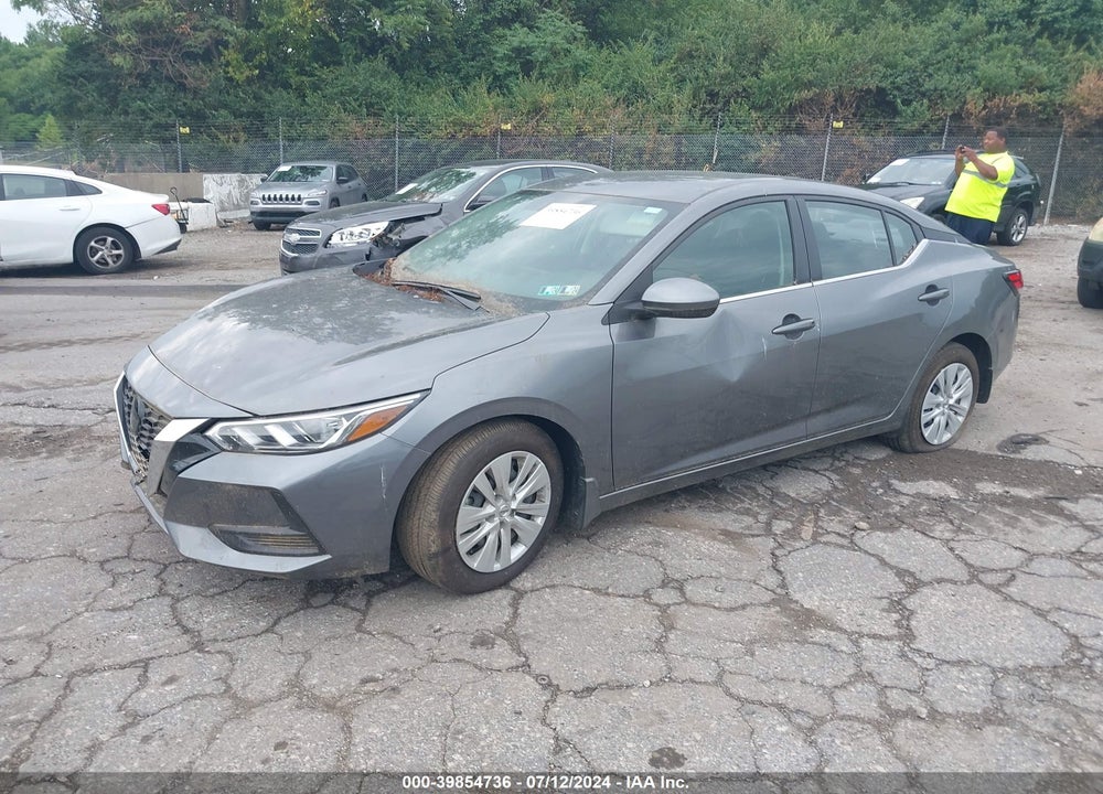 2023 NISSAN SENTRA S XTRONIC CVT VIN: 3N1AB8BV7PY268181