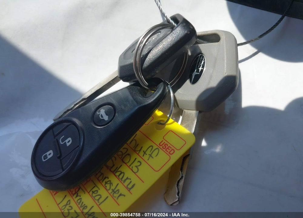 2013 SUBARU FORESTER 2.5X VIN: JF2SHABC5DH402121