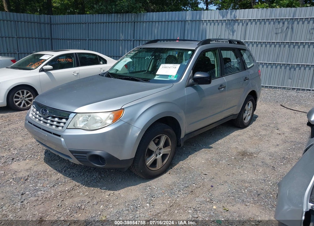 2013 SUBARU FORESTER 2.5X VIN: JF2SHABC5DH402121
