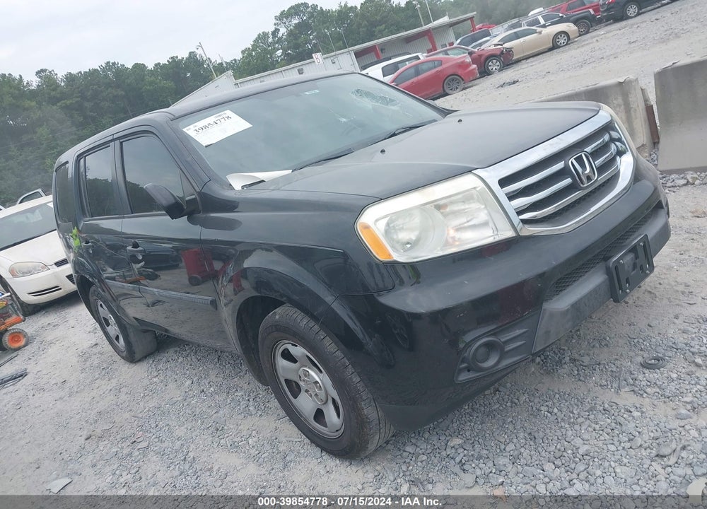 2015 HONDA PILOT LX VIN: 5FNYF4H23FB004374