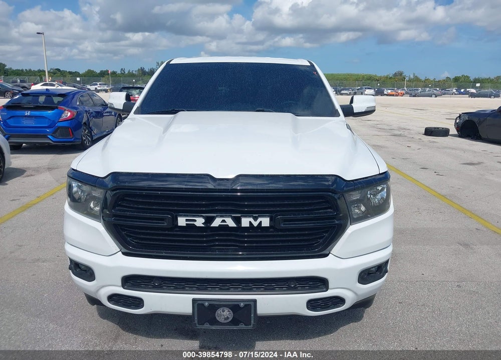2020 RAM 1500 BIG HORN 4X2 5'7 BOX VIN: 1C6RREFT9LN398108