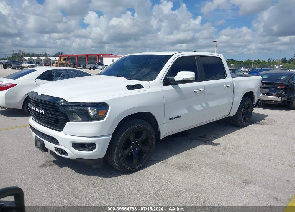 2020 RAM 1500 BIG HORN 4X2 5'7 BOX VIN: 1C6RREFT9LN398108