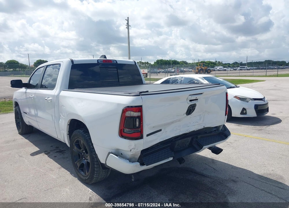 2020 RAM 1500 BIG HORN 4X2 5'7 BOX VIN: 1C6RREFT9LN398108
