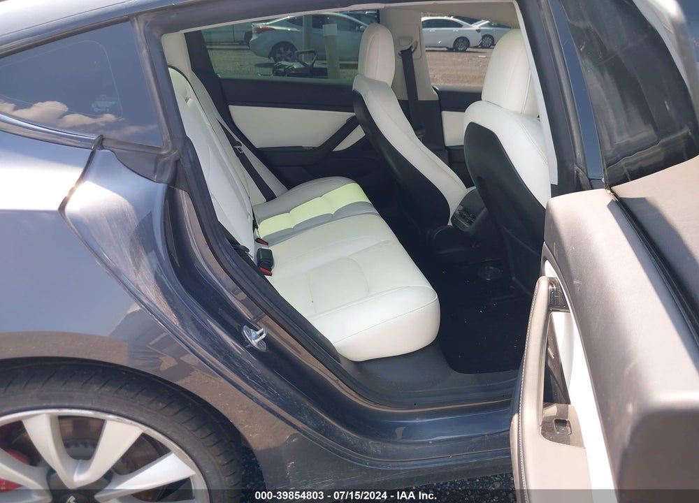 2019 TESLA MODEL 3 LONG RANGE/PERFORMANCE VIN: 5YJ3E1EB9KF393676