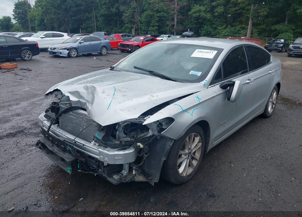 2019 FORD FUSION HYBRID SE VIN: 3FA6P0LU8KR101395