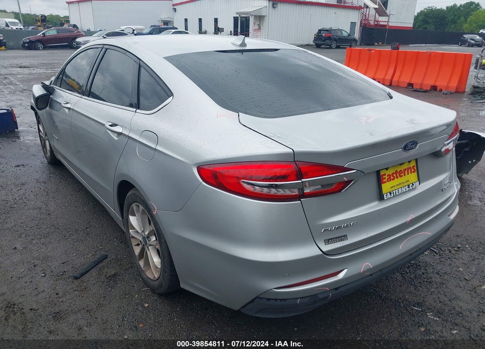 2019 FORD FUSION HYBRID SE VIN: 3FA6P0LU8KR101395