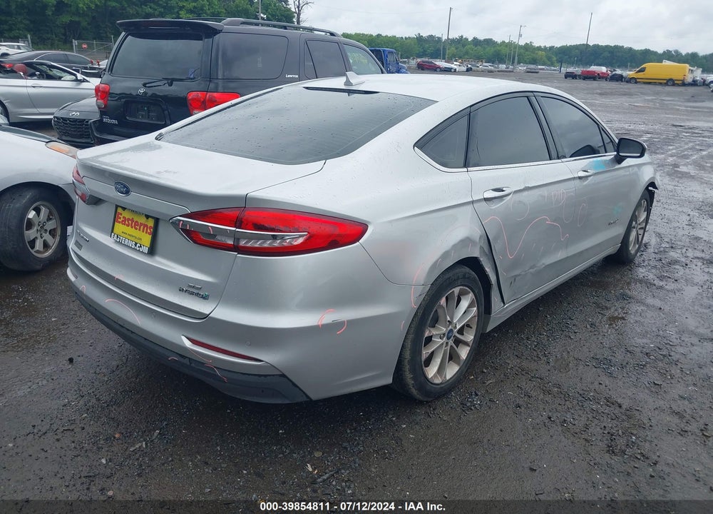 2019 FORD FUSION HYBRID SE VIN: 3FA6P0LU8KR101395