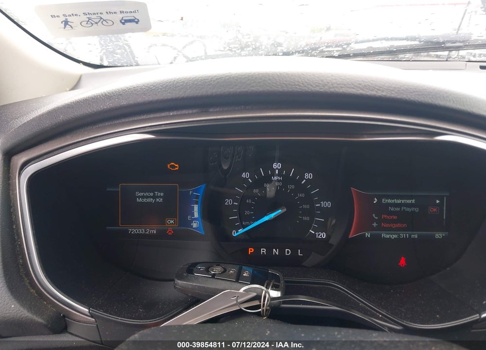 2019 FORD FUSION HYBRID SE VIN: 3FA6P0LU8KR101395