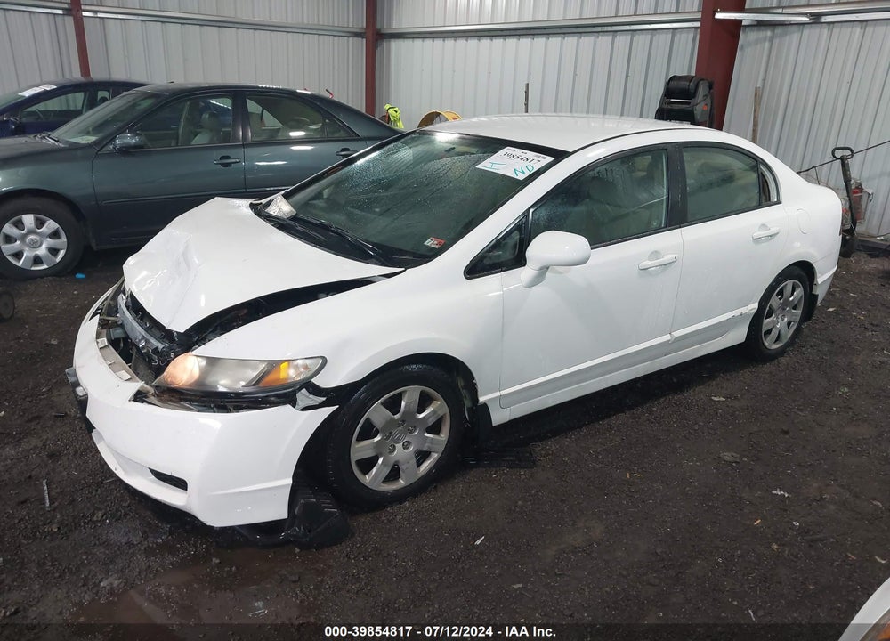2010 HONDA CIVIC LX VIN: 2HGFA1F53AH568936