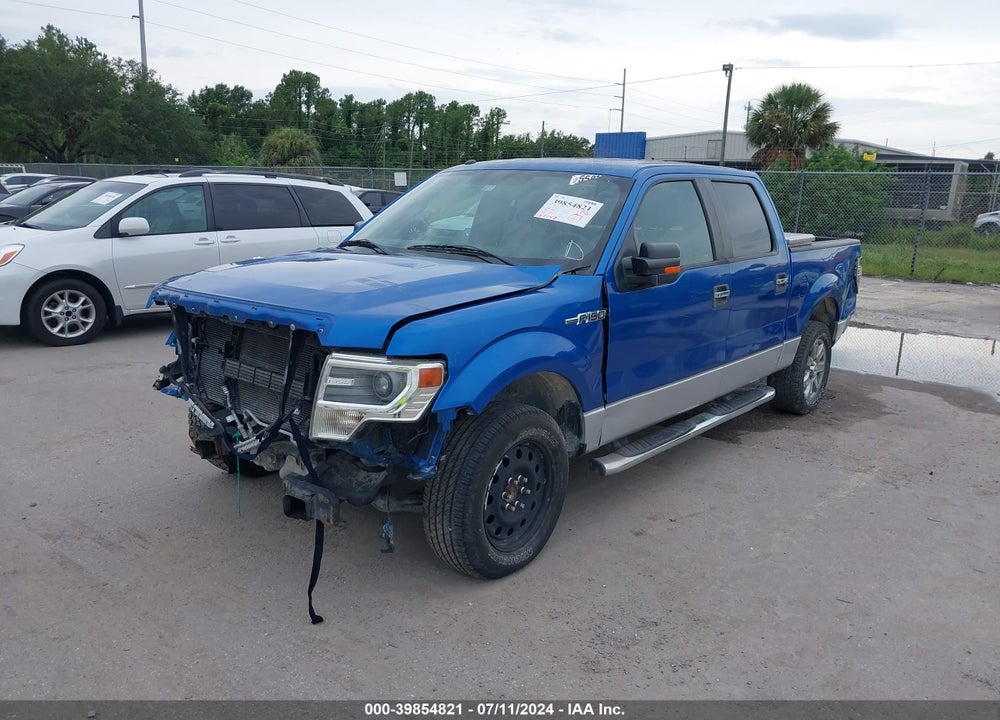 2014 FORD F-150 XLT VIN: 1FTFW1CF9EKF69777