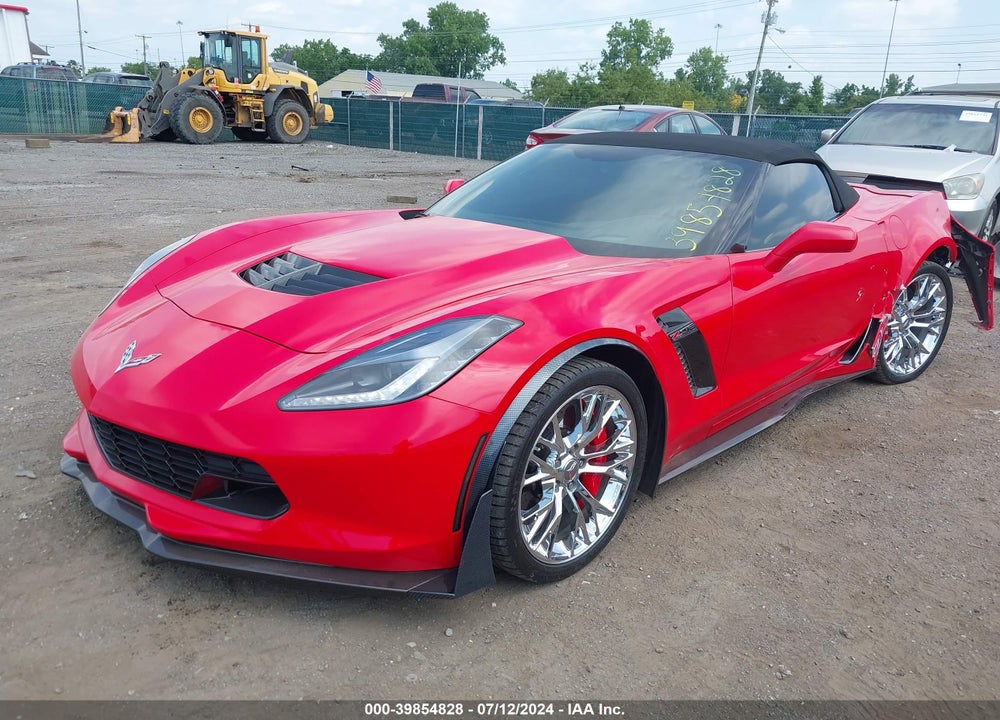 2015 CHEVROLET CORVETTE Z06 VIN: 1G1YT3D69F5602782