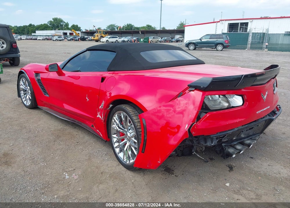 2015 CHEVROLET CORVETTE Z06 VIN: 1G1YT3D69F5602782