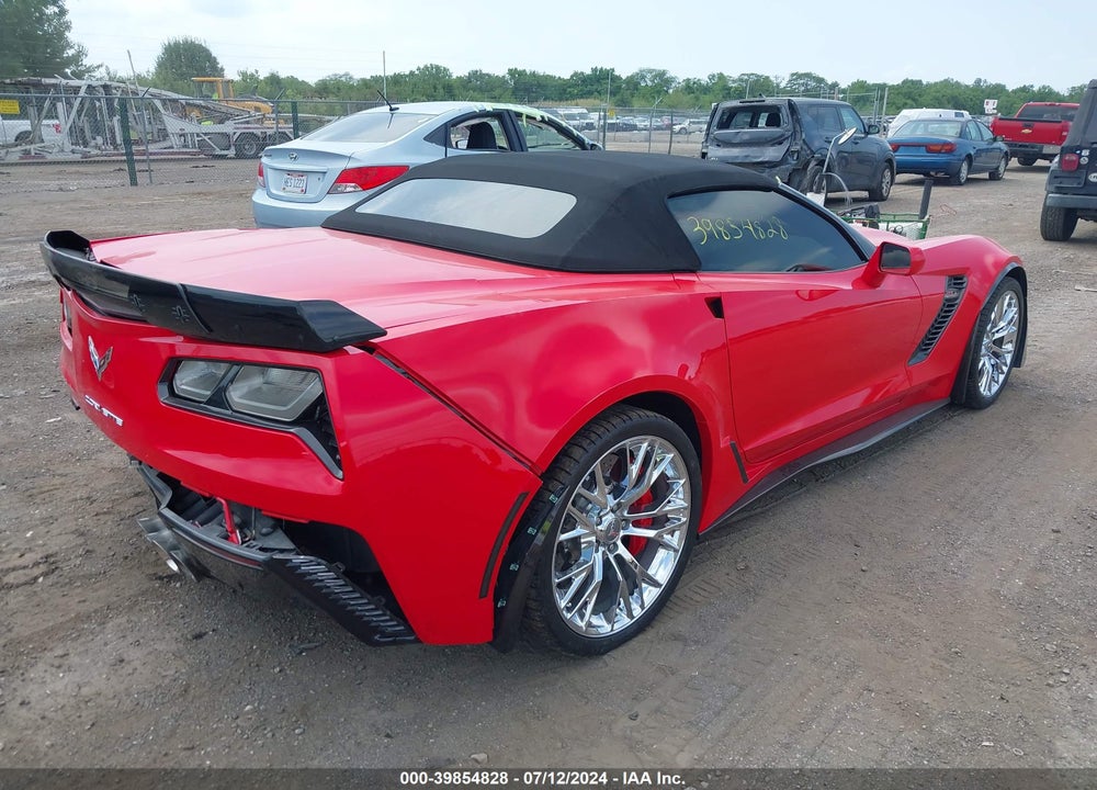 2015 CHEVROLET CORVETTE Z06 VIN: 1G1YT3D69F5602782