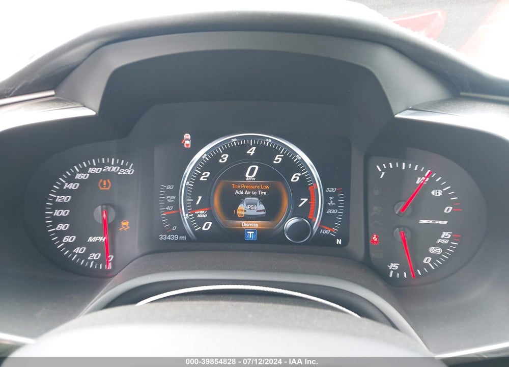 2015 CHEVROLET CORVETTE Z06 VIN: 1G1YT3D69F5602782