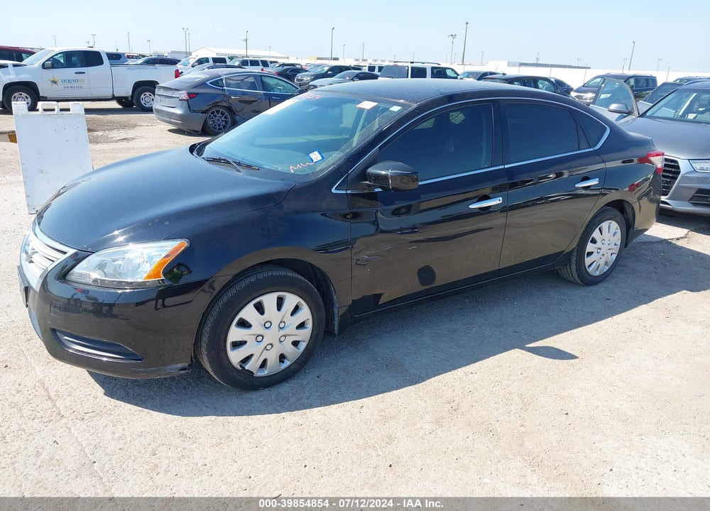2015 NISSAN SENTRA SV VIN: 3N1AB7AP7FY295067