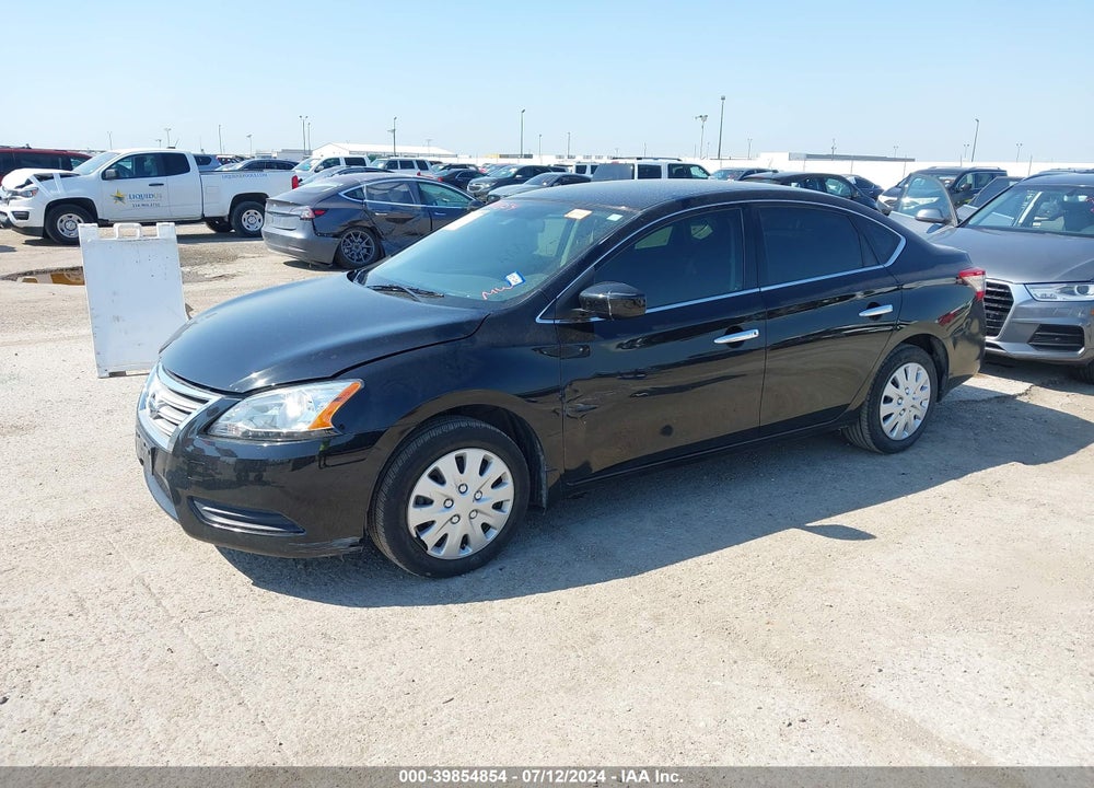 2015 NISSAN SENTRA SV VIN: 3N1AB7AP7FY295067