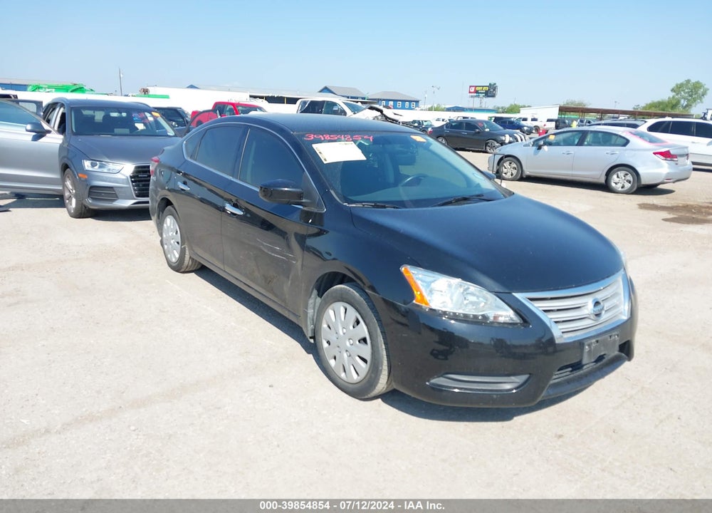 2015 NISSAN SENTRA SV VIN: 3N1AB7AP7FY295067