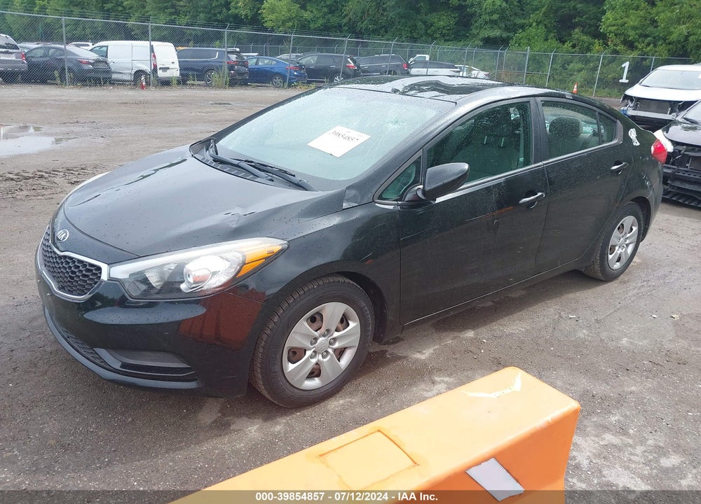 2015 KIA FORTE LX VIN: KNAFK4A61F5287324