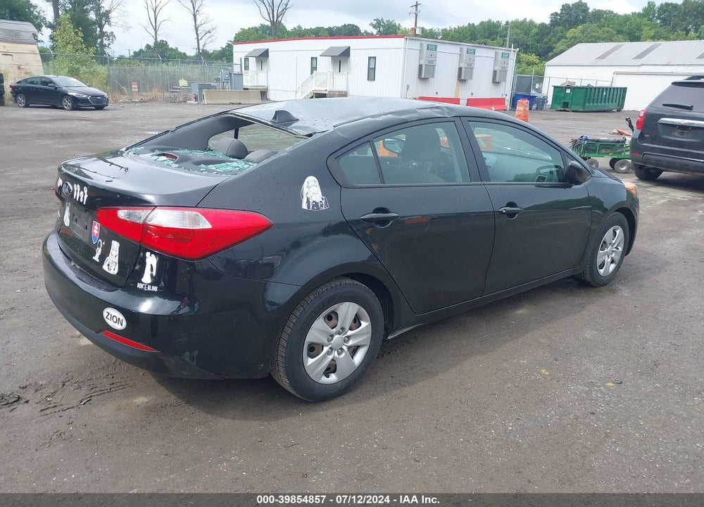 2015 KIA FORTE LX VIN: KNAFK4A61F5287324