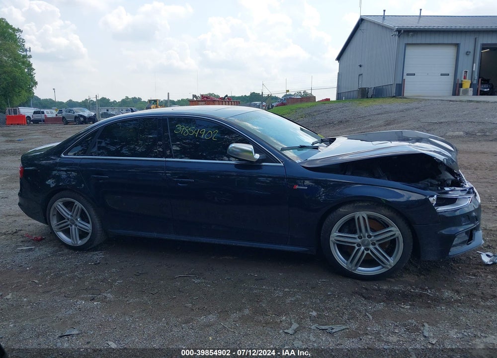 2015 AUDI S4 3.0T PREMIUM PLUS VIN: WAUBGAFL5FA066880