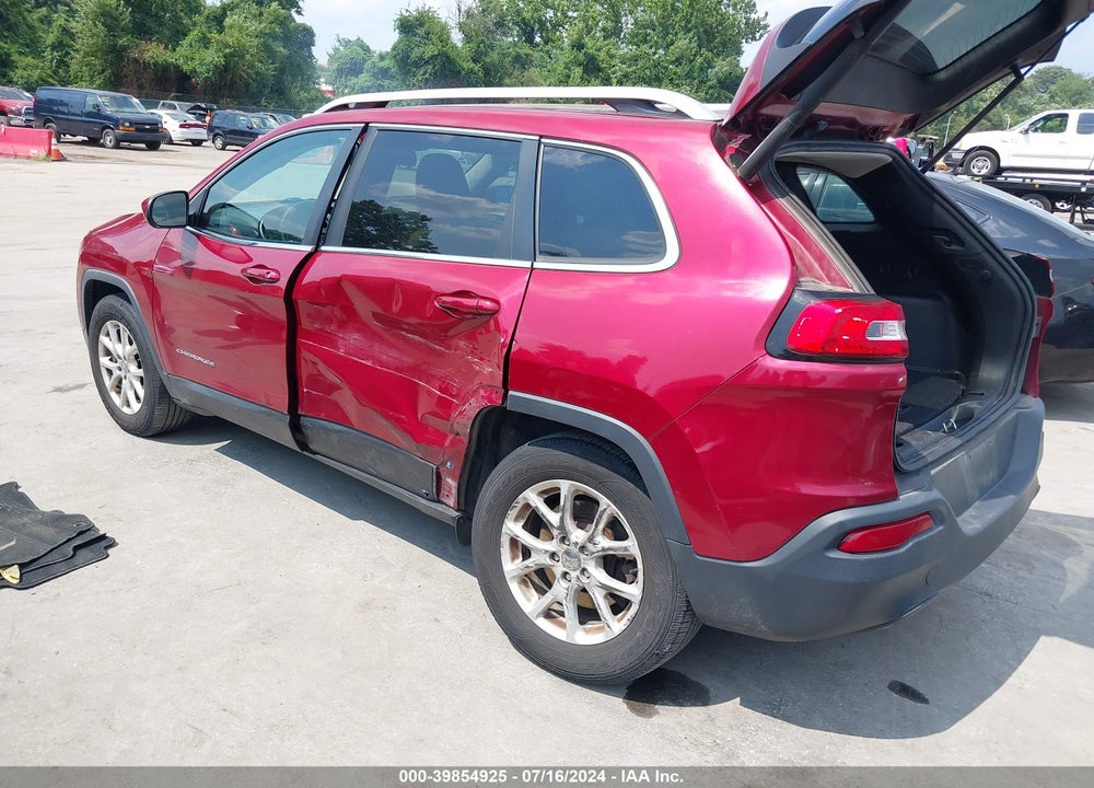 2016 JEEP CHEROKEE LATITUDE VIN: 1C4PJMCB9GW109564