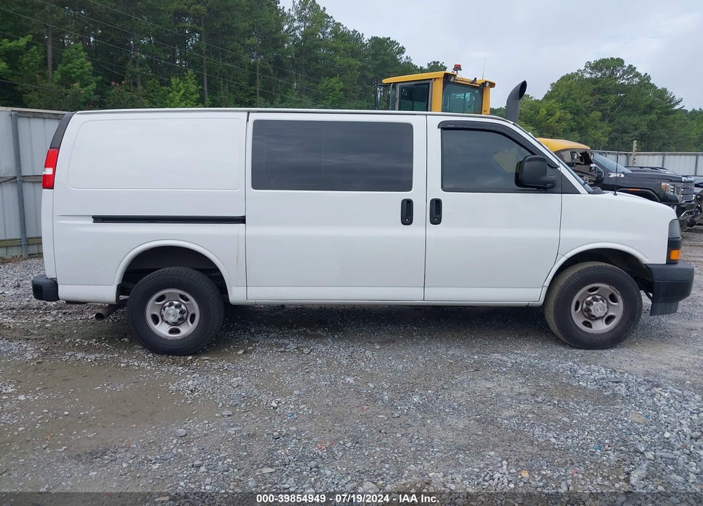 2019 CHEVROLET EXPRESS 2500 WORK VAN VIN: 1GCWGAFG3K1362627