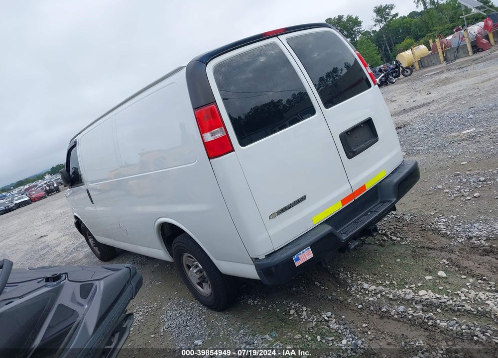 2019 CHEVROLET EXPRESS 2500 WORK VAN VIN: 1GCWGAFG3K1362627