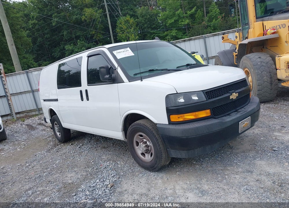 2019 CHEVROLET EXPRESS 2500 WORK VAN VIN: 1GCWGAFG3K1362627