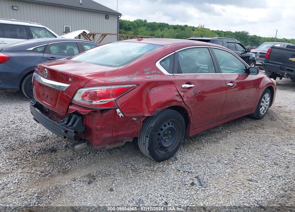 2015 NISSAN ALTIMA 2.5/2.5 S/2.5 SL/2.5 SV VIN: 1N4AL3AP6FN321227