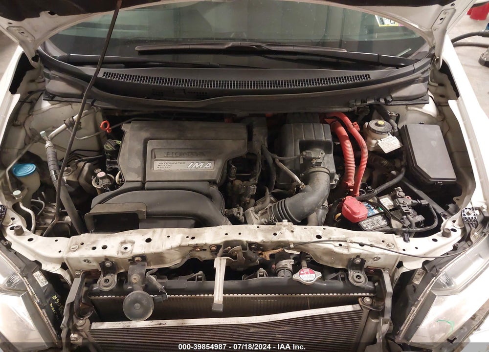 2013 HONDA CIVIC HYBRID VIN: 19XFB4F22DE003516
