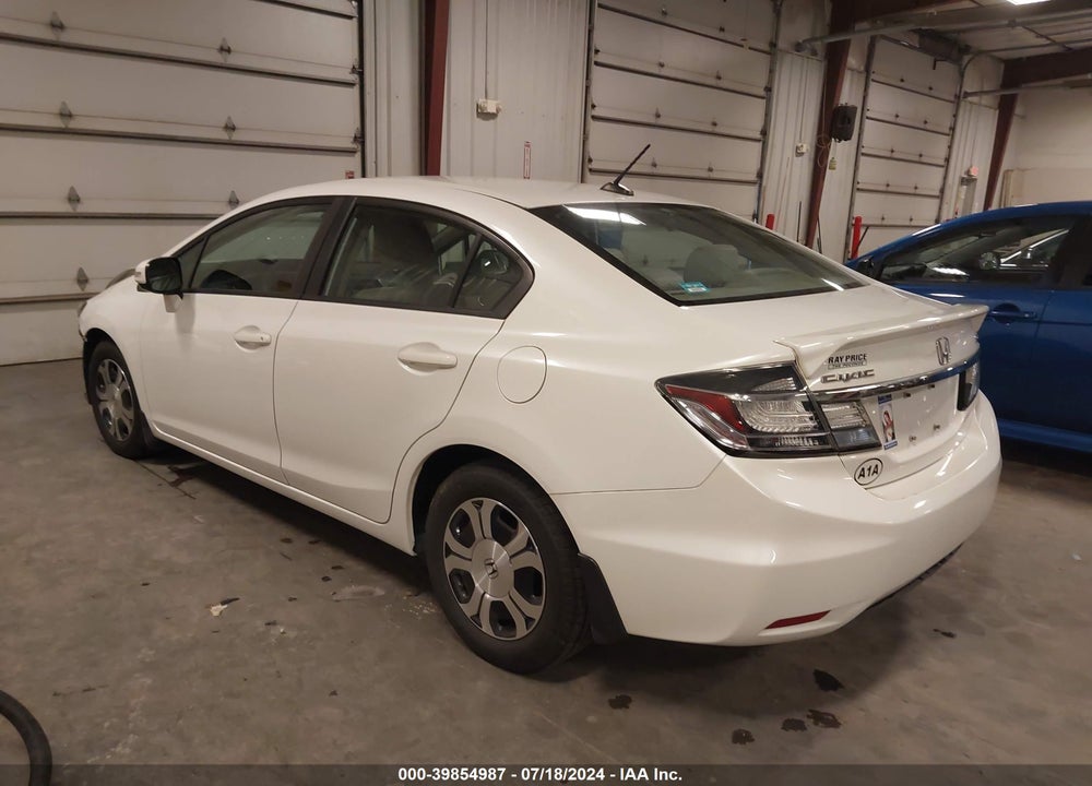 2013 HONDA CIVIC HYBRID VIN: 19XFB4F22DE003516