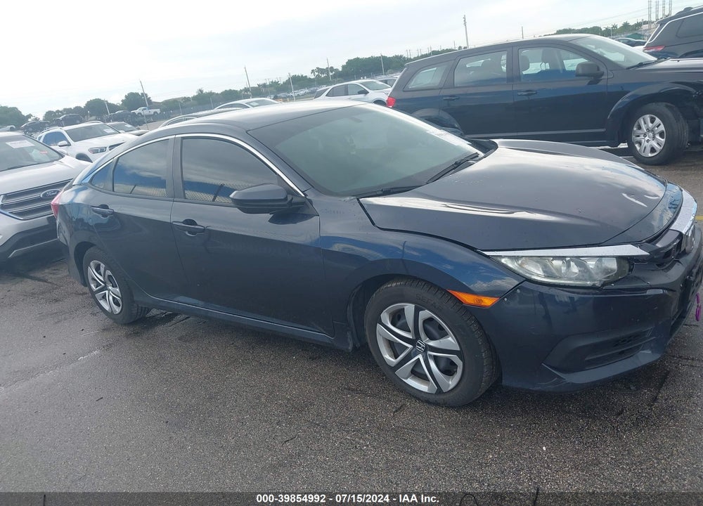 2018 HONDA CIVIC LX VIN: 2HGFC2F51JH606860