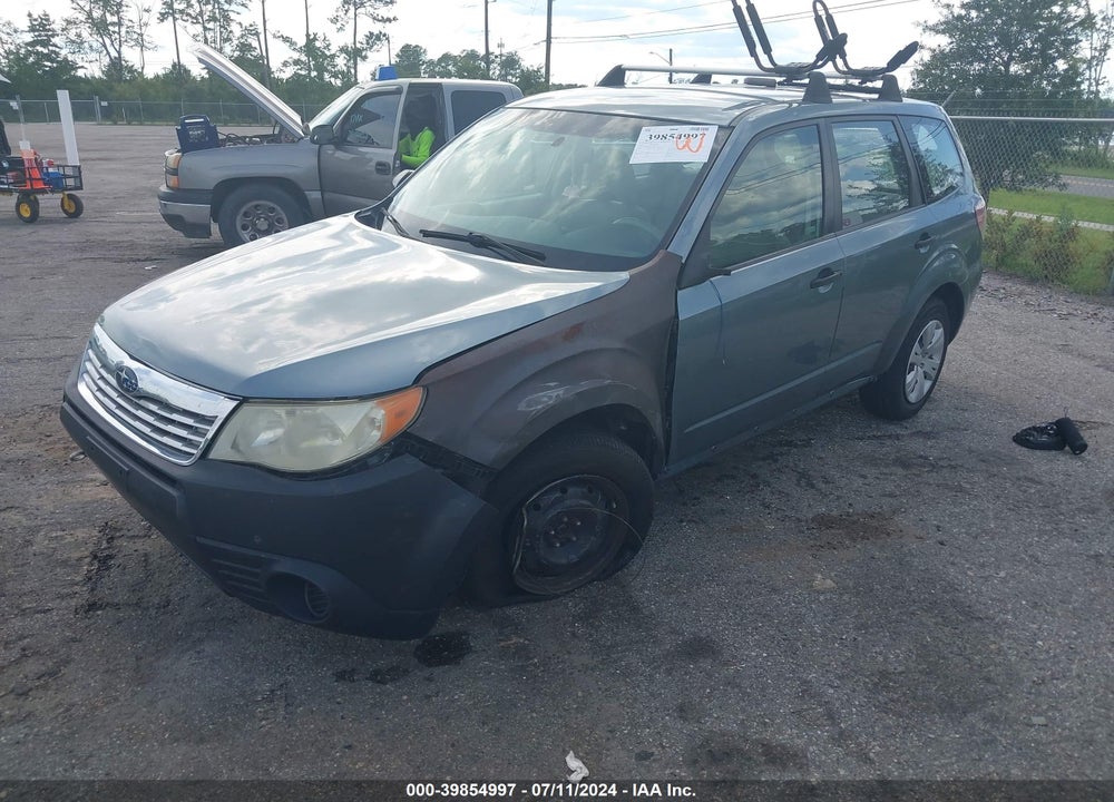 2010 SUBARU FORESTER 2.5X VIN: JF2SH6AC2AH712219