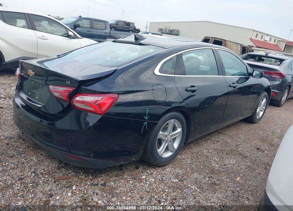 2022 CHEVROLET MALIBU VIN: 1G1ZD5ST4NF178779