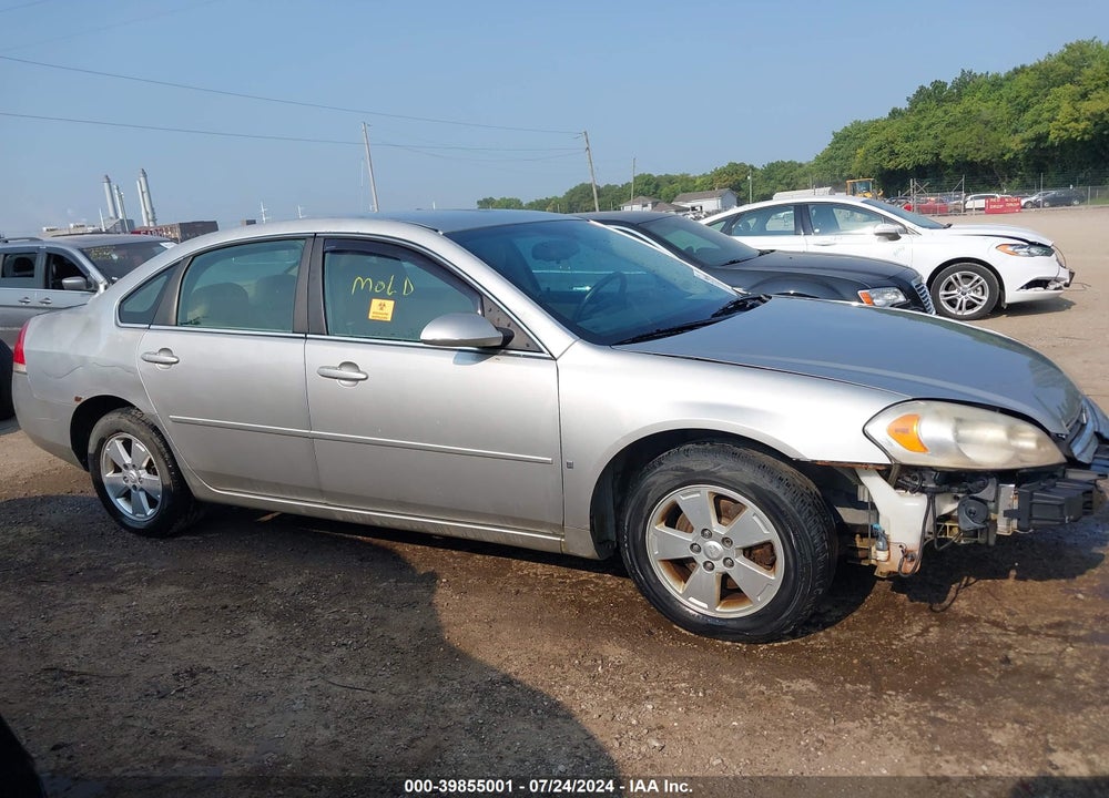 2008 CHEVROLET IMPALA LS VIN: 2G1WB58KX81330485