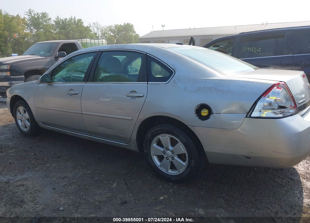 2008 CHEVROLET IMPALA LS VIN: 2G1WB58KX81330485