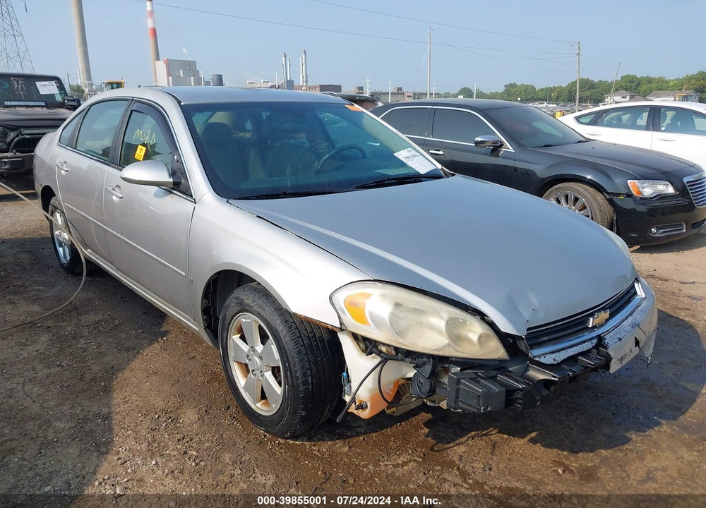2008 CHEVROLET IMPALA LS VIN: 2G1WB58KX81330485