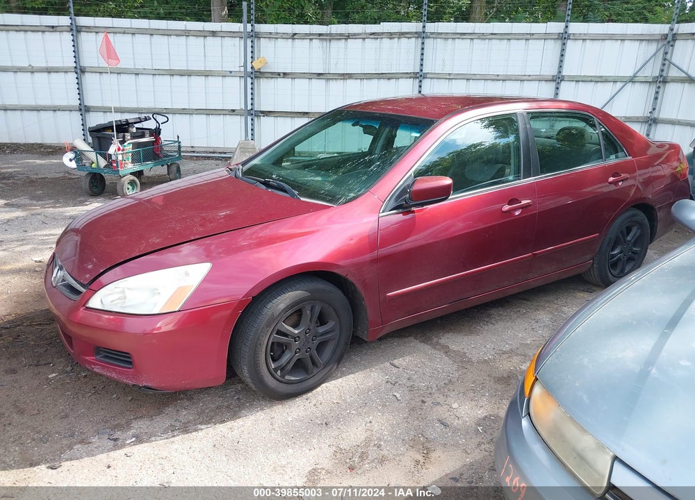 2006 HONDA ACCORD 2.4 SE VIN: 1HGCM563X6A127794