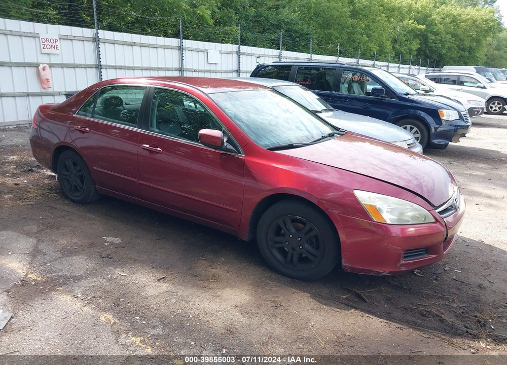 2006 HONDA ACCORD 2.4 SE VIN: 1HGCM563X6A127794