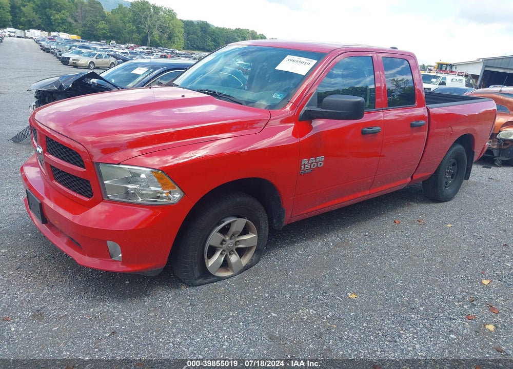 2019 RAM 1500 CLASSIC EXPRESS QUAD CAB 4X4 6'4 BOX VIN: 1C6RR7FG4KS547829