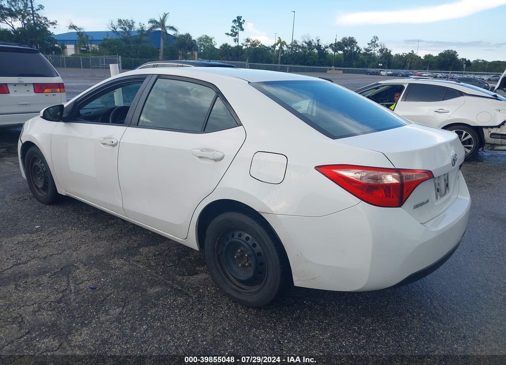 2019 TOYOTA COROLLA LE VIN: 5YFBURHE4KP933443