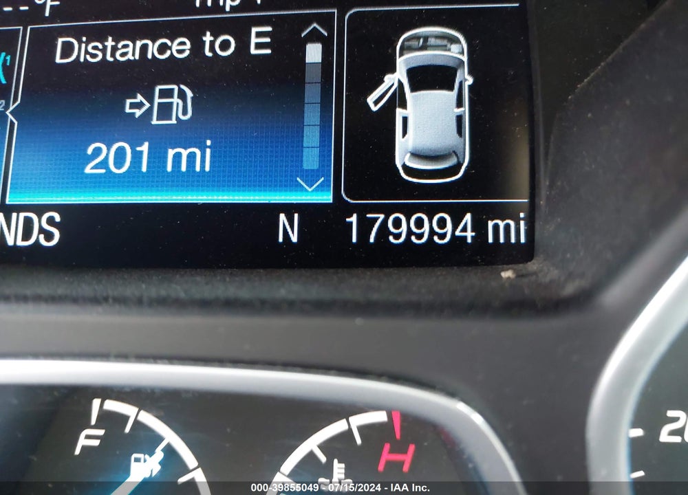 2014 FORD ESCAPE TITANIUM VIN: 1FMCU9JX0EUA74807