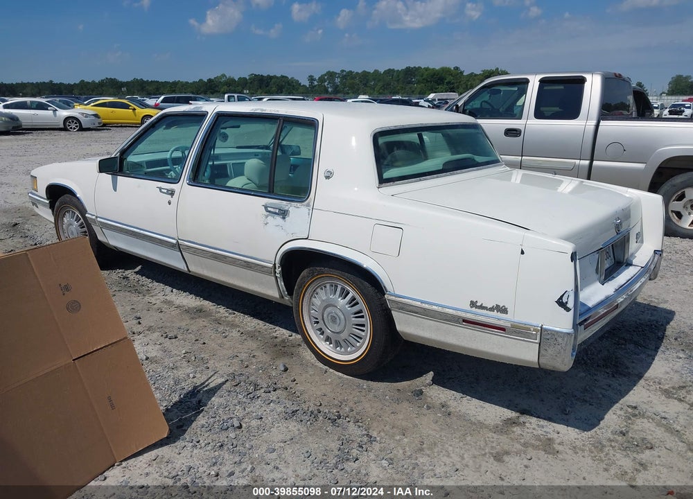 1993 CADILLAC DEVILLE VIN: 1G6CD53B3P4288789