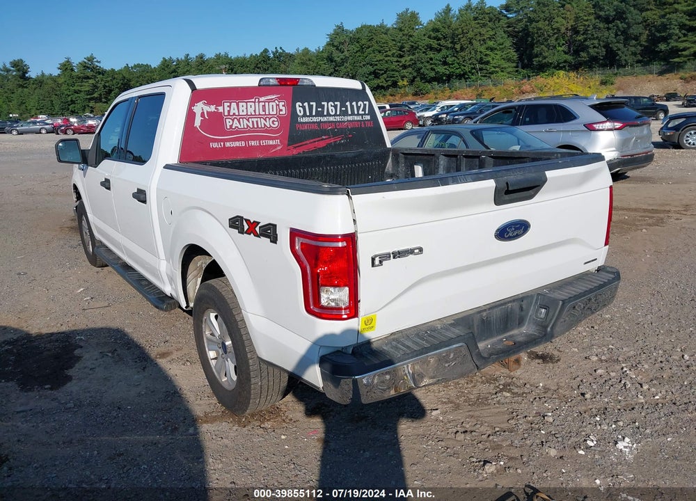 2016 FORD F-150 XLT VIN: 1FTEW1E88GFA38673