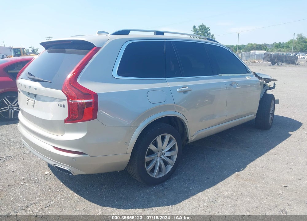 2016 VOLVO XC90 T6 MOMENTUM VIN: YV4A22PK8G1020340