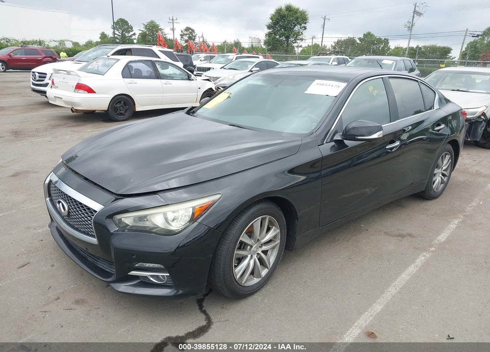 2014 INFINITI Q50 PREMIUM VIN: JN1BV7AR0EM698015